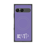 プレミアムスクエアケース with SnapMag［ オリジナル - ENTP 討論者 - アルファベット - パープル ］