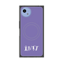 プレミアムスクエアケース with SnapMag［ オリジナル - INTJ 建築家 - アルファベット - パープル ］