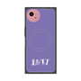 プレミアムスクエアケース with SnapMag［ オリジナル - INTJ 建築家 - アルファベット - パープル ］