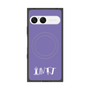 プレミアムスクエアケース with SnapMag［ オリジナル - INTJ 建築家 - アルファベット - パープル ］