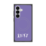 プレミアムスクエアケース with SnapMag［ オリジナル - INTJ 建築家 - アルファベット - パープル ］
