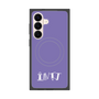 プレミアムスクエアケース with SnapMag［ オリジナル - INTJ 建築家 - アルファベット - パープル ］