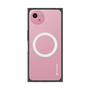 プレミアムスクエアケース with SnapMag［ オリジナル - caseplayロゴ - ホワイト/B ］