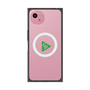 プレミアムスクエアケース with SnapMag［ オリジナル - caseplayロゴ - グリーン/C ］