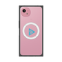 プレミアムスクエアケース with SnapMag［ オリジナル - caseplayロゴ - ライトブルー/C ］