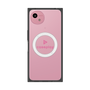プレミアムスクエアケース with SnapMag［ オリジナル - caseplayロゴ - ピンク/D ］