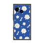 プレミアムスクエアケース with SnapMag［ Mod Deco - オリジナル - フラワー/B ］