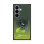 プレミアムスクエアケース with SnapMag［ Green Future Project - Butterfly Coquette ］