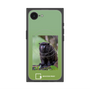 プレミアムスクエアケース with SnapMag［ Green Future Project - Black-mantled Tamarin ］
