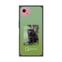 プレミアムスクエアケース with SnapMag［ Green Future Project - Black-mantled Tamarin ］
