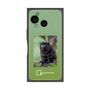 プレミアムスクエアケース with SnapMag［ Green Future Project - Black-mantled Tamarin ］