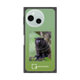 プレミアムスクエアケース with SnapMag［ Green Future Project - Black-mantled Tamarin ］