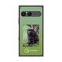 プレミアムスクエアケース with SnapMag［ Green Future Project - Black-mantled Tamarin ］