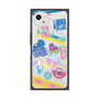 プレミアムスクエアケース with SnapMag［ Barbie - ステッカー ］