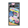 プレミアムスクエアケース with SnapMag［ Barbie - ステッカー ］