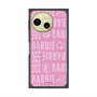 プレミアムスクエアケース with SnapMag［ Barbie - ロゴパターン3 ］