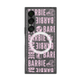 プレミアムスクエアケース with SnapMag［ Barbie - ロゴパターン3 - クリア ］