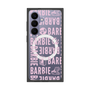 プレミアムスクエアケース with SnapMag［ Barbie - ロゴパターン3 - クリア ］