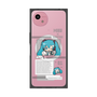プレミアムスクエアケース with SnapMag［ しろたん×初音ミク - 初音ミク - インフォグラフィック ］