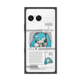 プレミアムスクエアケース with SnapMag［ しろたん×初音ミク - 初音ミク - インフォグラフィック ］