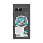 プレミアムスクエアケース with SnapMag［ しろたん×初音ミク - 初音ミク - インフォグラフィック ］