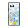 プレミアムスクエアケース with SnapMag［ ぷくぷくあわわちゃん - レインボー ］