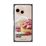 プレミアムスクエアケース with SnapMag［ ヴィレッジヴァンガードダイナー - ストロベリー＆クリームパンケーキ ］