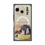 プレミアムスクエアケース with SnapMag［ ヴィレッジヴァンガードダイナー - チョコレート&クリームチーズパンケーキ ］