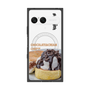プレミアムスクエアケース with SnapMag［ ヴィレッジヴァンガードダイナー - チョコレート&クリームチーズパンケーキ ］