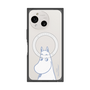 プレミアムスクエアケース with SnapMag［ MOOMIN - Familiar face ］