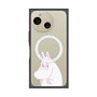 プレミアムスクエアケース with SnapMag［ MOOMIN - Fearful face ］