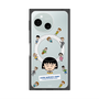 プレミアムスクエアケース with SnapMag［ ちびまる子ちゃん - まる子とお友達 - クリア ］