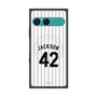 プレミアムスクエアケース with SnapMag［ 千葉ロッテマリーンズ - #42 JACKSON ］