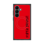 プレミアムスクエアケース with SnapMag［ SUPER PRIVATE - ロゴ - Red&Black ］
