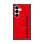 プレミアムスクエアケース with SnapMag［ SUPER PRIVATE - ロゴ - Red&Black ］