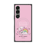 プレミアムスクエアケース with SnapMag［ エスターバニー - Rainbow - Pink ］
