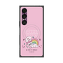 プレミアムスクエアケース with SnapMag［ エスターバニー - Rainbow - Pink ］