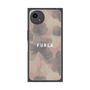 プレミアムスクエアケース with SnapMag［ FURLA - FLOWER VELATO-02 ］