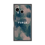 プレミアムスクエアケース with SnapMag［ FURLA - FLOWER VELATO-03 ］