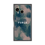 プレミアムスクエアケース with SnapMag［ FURLA - FLOWER VELATO-03 ］
