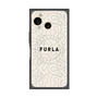 プレミアムスクエアケース with SnapMag［ FURLA - SIGNATURE-01 ］