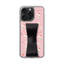 スリムプロテクションケース - STAND & RING RIBBON［ ハローキティ - リボン - ガーリーフラワー ］