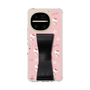スリムプロテクションケース - STAND & RING RIBBON［ ハローキティ - リボン - ガーリーフラワー ］