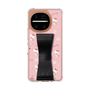 スリムプロテクションケース - STAND & RING RIBBON［ ハローキティ - リボン - ガーリーフラワー ］