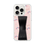 スリムプロテクションケース - STAND & RING RIBBON［ マイメロディ - リボン - ガーリーフラワー ］