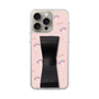 スリムプロテクションケース - STAND & RING RIBBON［ マイメロディ - リボン - ガーリーフラワー ］