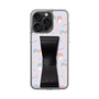 スリムプロテクションケース - STAND & RING RIBBON［ リトルツインスターズ - リボン - ガーリーフラワー ］