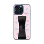 スリムプロテクションケース - STAND & RING RIBBON［ リトルツインスターズ - リボン - お出かけ ］