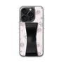 スリムプロテクションケース - STAND & RING RIBBON［ マイメロディ - リボン - ライン ］
