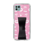 スリムプロテクションケース - STAND & RING RIBBON［ エスターバニー - Pattern ］
